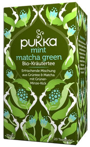 PUKKA Mint Matcha Green Tee Bio Btl 20 Stk
