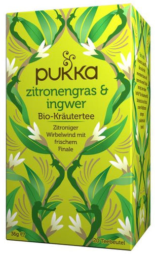 PUKKA Zitronengras&Ingwer Tee Bio Btl 20 Stk