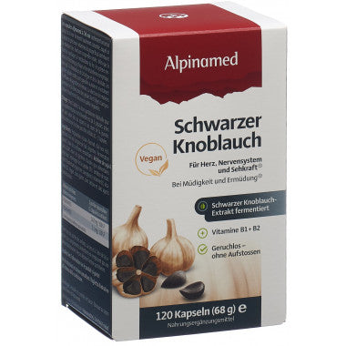 ALPINAMED Schwarzer Knoblauch Kapseln 500mg