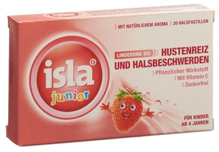 ISLA Junior Pastillen Erdbeere 20 Stk