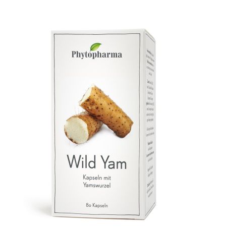 PHYTOPHARMA Wild Yam Kaps 400 mg 80 Stk