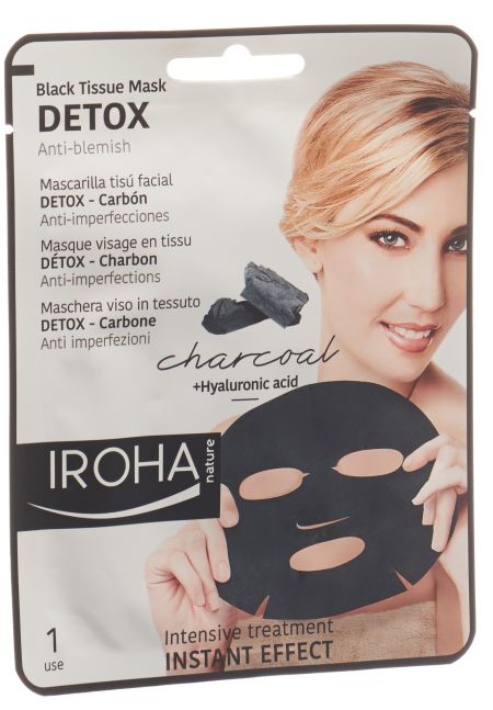 IROHA Detox Tissue Face Mask