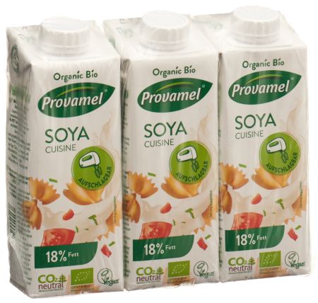 PROVAMEL Soja Cuisine Bio 3 x 250 ml