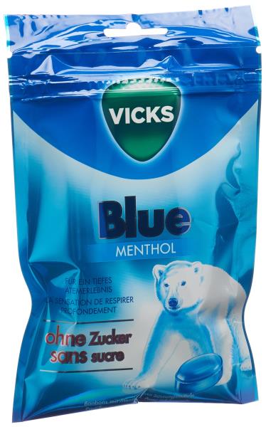 VICKS Blue ohne Zucker Btl 72 g