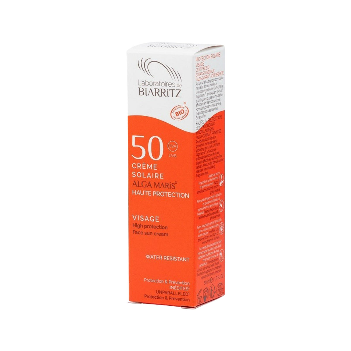 DrogerieMarkt24 - DrogerieMarkt24 BIARRITZ Sonnencreme Gesicht LSF50 50 ml - Burgerstein