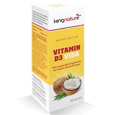 KINGNATURE Vitamin D3 Vida Fl 30 ml