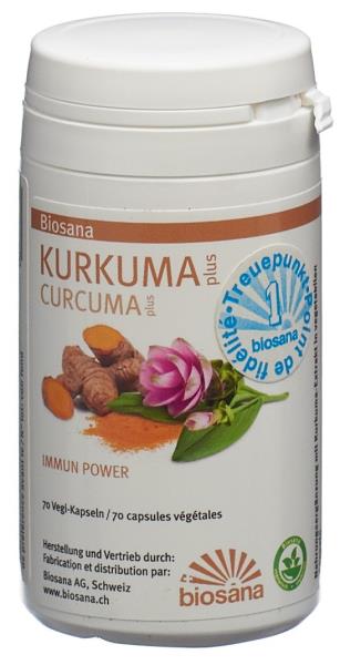 BIOSANA Kurkuma plus Kaps Ds 70 Stk
