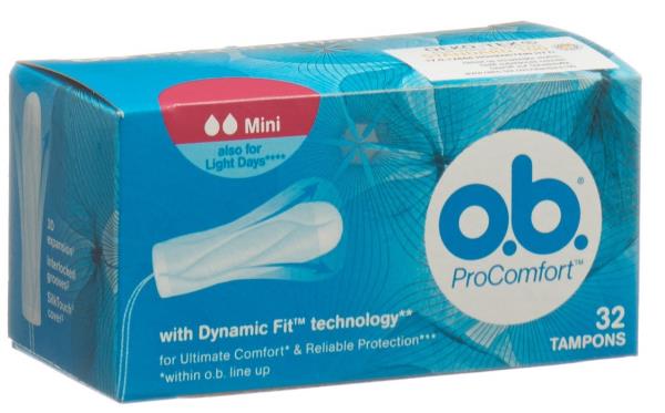 OB Tampons ProComfort Mini 32 Stk