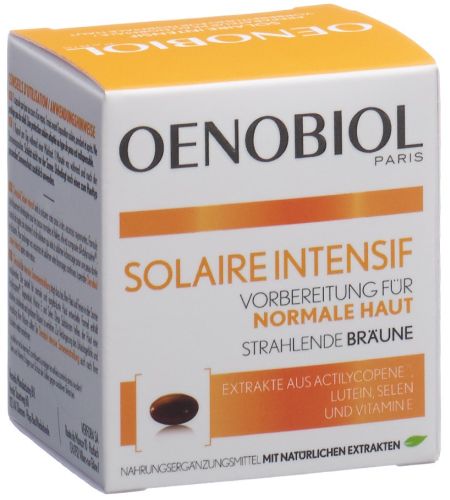 OENOBIOL Solaire Intensif Kaps 30 Stk