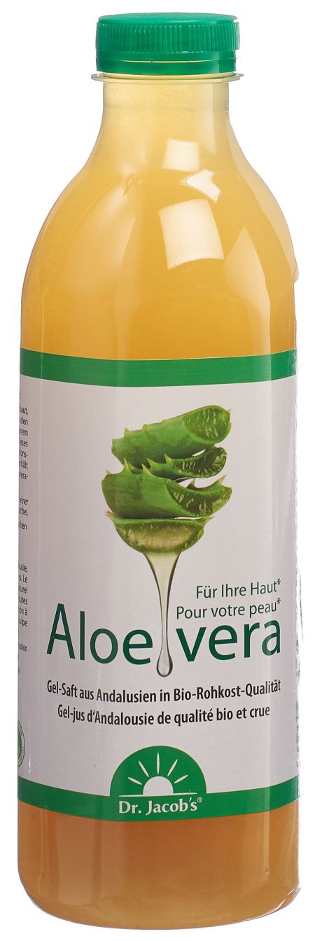 DR. JACOB'S Aloe vera Gel-Saft Bio Petfl 1 lt