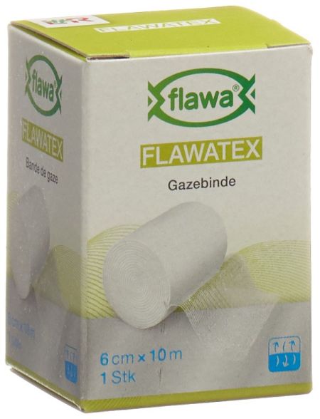 FLAWA FLAWATEX Gazebinde 6cmx10m unelastisch