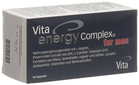 VITA ENERGY COMPLEX for men Kaps Glas 90 Stk