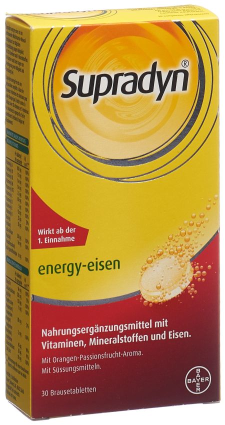 SUPRADYN energy eisen Brausetabl 30 Stk