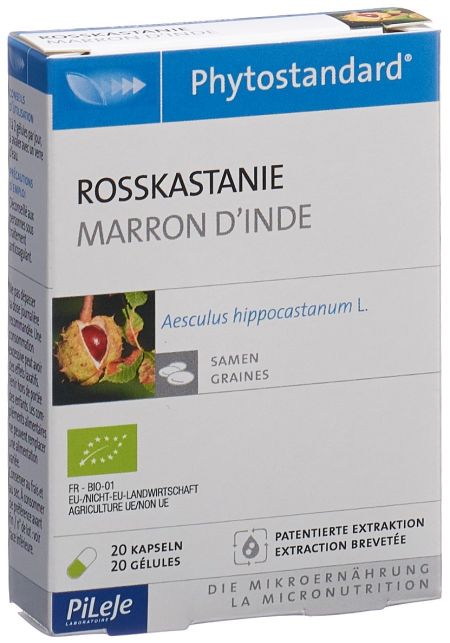 PHYTOSTANDARD Rosskastanie Kaps Bio 20 Stk