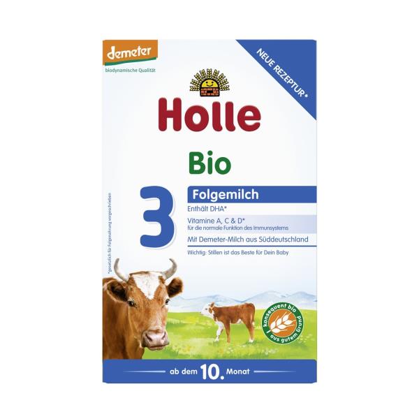 HOLLE Bio-Folgemilch 3 600 g