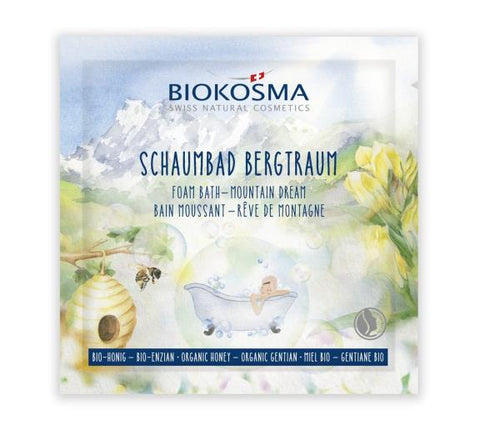 BIOKOSMA Schaumbad Bergtraum Honig-Enzi BIO 25 ml