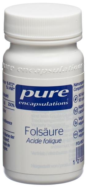 PURE Folsäure Kaps Ds 90 Stk
