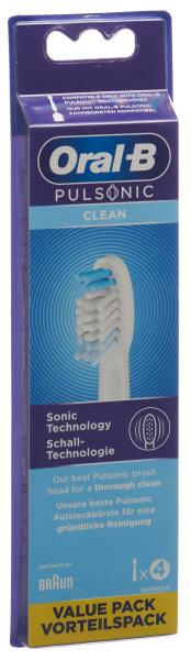 ORAL-B Aufsteckbürsten Pulsonic Clean 4 Stk