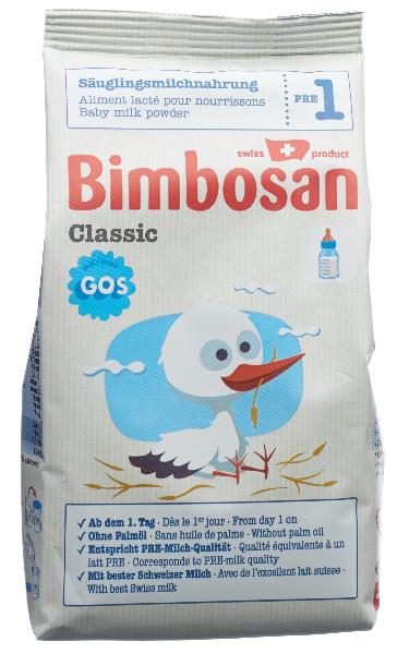 BIMBOSAN Classic 1 Säuglingsmilch refill 400 g