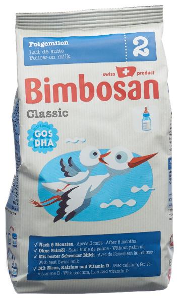 BIMBOSAN Classic 2 Folgemilch refill 400 g