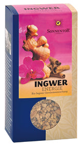 DrogerieMarkt24 - DrogerieMarkt24 SONNENTOR Ingwer Energie Tee 100g - Burgerstein