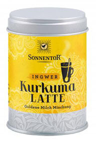 DrogerieMarkt24 - DrogerieMarkt24 SONNENTOR Kurkuma Latte Ingwer Dose 60g - Burgerstein