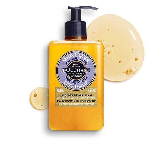 L'OCCITANE Shea Flüssigseife Lavendel 500ml