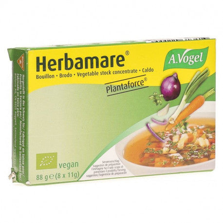 DrogerieMarkt24 - DrogerieMarkt24 A. VOGEL Herbamare Bouillon Bio Würfel 8x 11 g - Burgerstein