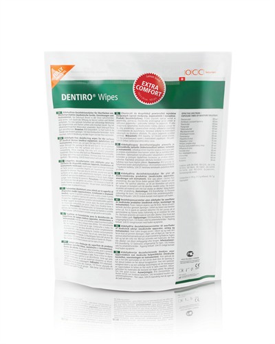 DrogerieMarkt24 - DrogerieMarkt24 Dentiro Wipes Classic Nachfüllbeutel 120 Stk. Flächendesinfektion - Burgerstein