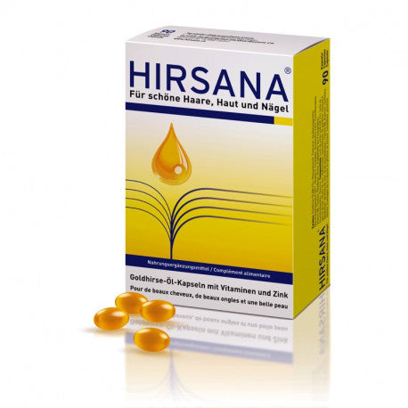 DrogerieMarkt24 - DrogerieMarkt24 HIRSANA Goldhirse-Oel-Kapseln - 90 Stk. - Burgerstein