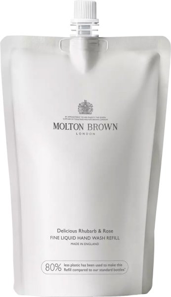 MOLTON BROWN Delicious Rhubarb & Rose Hand Wash Refill 400ml