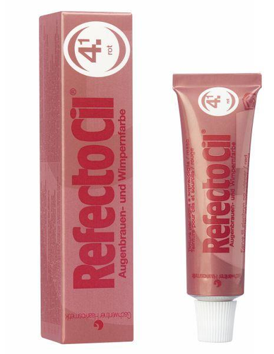 RefectoCil Augenbrauen- und Wimpernfarbe (4.1 - rot 15 ml)