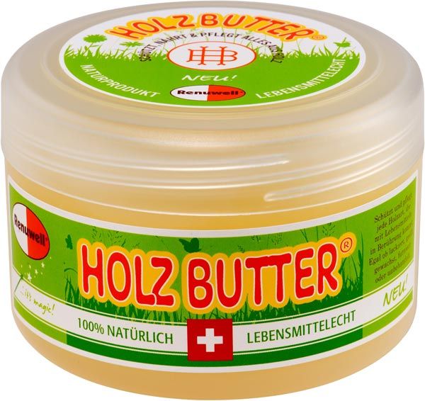 RENUWELL Holz Butter 100% natürlich (250 ml)