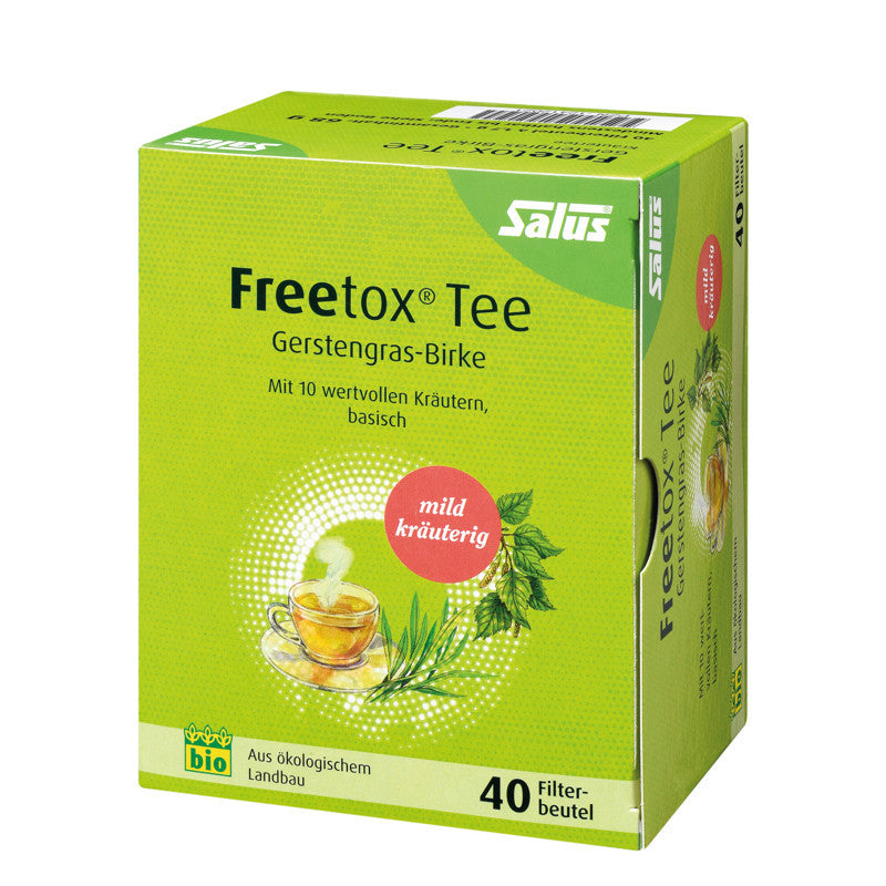 SALUS Freetox Tee Gerstengras Birke Bio (40 Stk.)