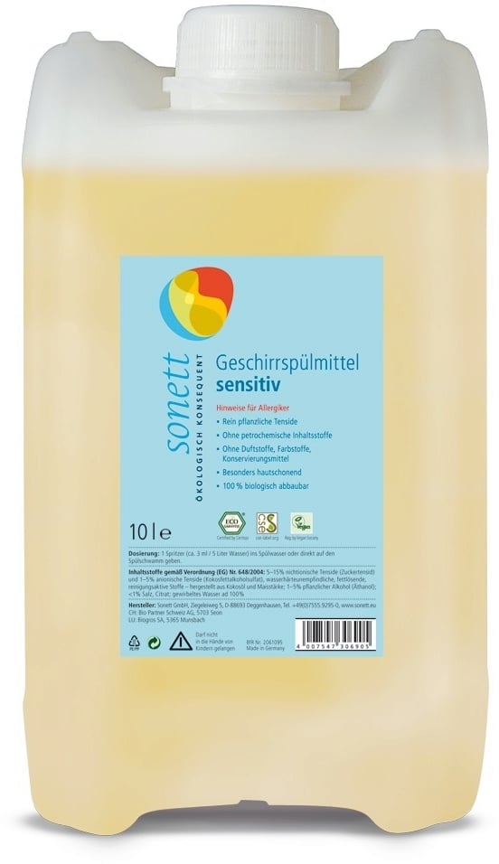 SONETT Geschirrspülmittel Sensitiv (10 l)