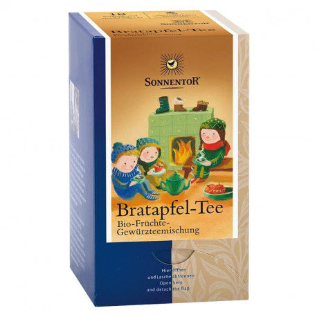 DrogerieMarkt24 - DrogerieMarkt24 SONNENTOR Bratapfel Tee Beutel 18 Stück - Burgerstein