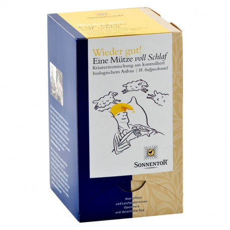 DrogerieMarkt24 - DrogerieMarkt24 SONNENTOR Eine Mütze voll Schlaf Tee 18 Beutel - Burgerstein