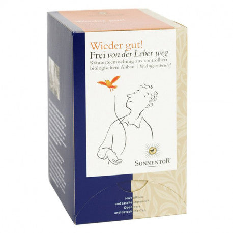 DrogerieMarkt24 - DrogerieMarkt24 SONNENTOR Frei von der Leber weg Tee 18 Beutel - Burgerstein