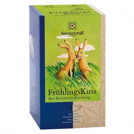 DrogerieMarkt24 - DrogerieMarkt24 SONNENTOR Frühlingskuss Tee Beutel 18 Stück - Burgerstein