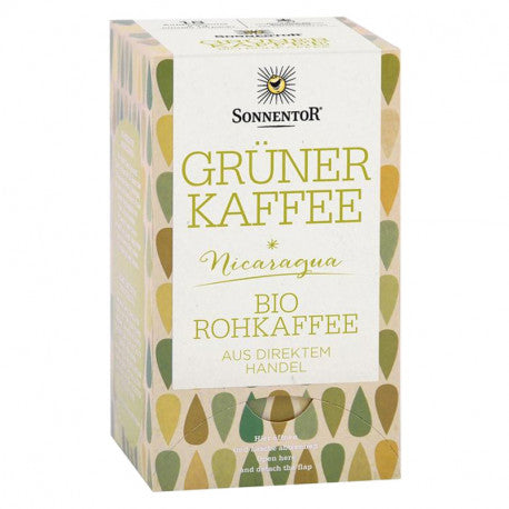 DrogerieMarkt24 - DrogerieMarkt24 SONNENTOR Grüner Kaffee Beutel 18 Stück - Burgerstein
