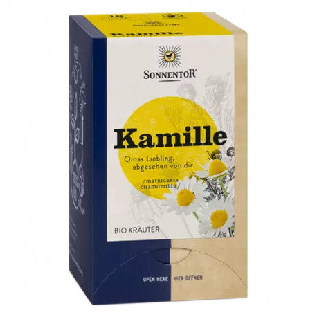 DrogerieMarkt24 - DrogerieMarkt24 SONNENTOR Kamillen Tee Beutel 18 Stück - Burgerstein