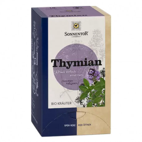 DrogerieMarkt24 - DrogerieMarkt24 SONNENTOR Thymian Tee Beutel 18 Stück - Burgerstein