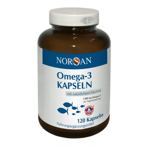 NORSAN Omega-3 Fischölkapseln à 120 Stück