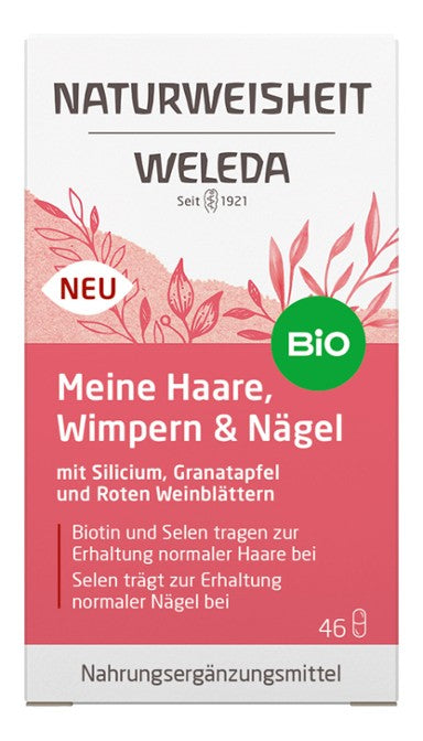 WELEDA Naturweisheit Meine Haare, Wimpern & Nägel 2x46 Kapseln