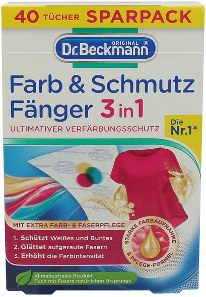 DR BECKMANN Farb- und Schmutzfänger 40 Stk
