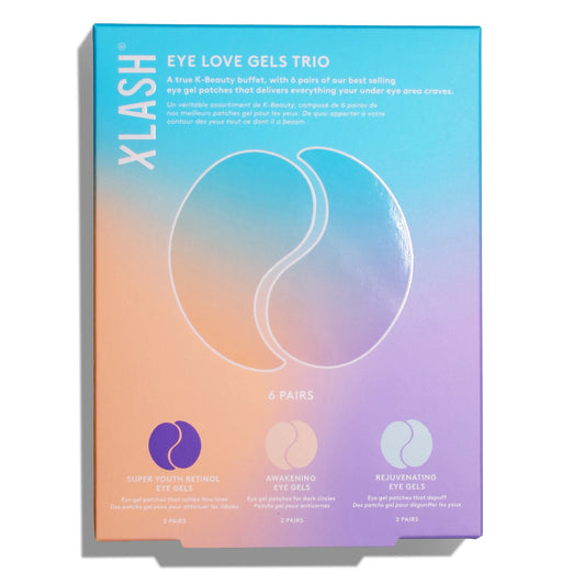 XLASH Eye Love Gels Trio, 6 Paar