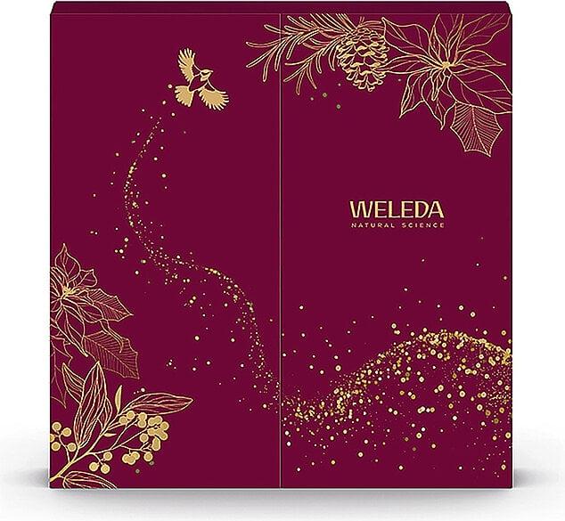 Inhalt des Weleda Adventskalenders 2026 mit 24 Naturkosmetik-Produkten