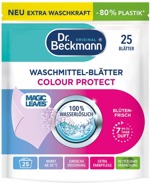 Dr. Beckmann MAGIC LEAVES Waschmittel-Blätter Color Protect