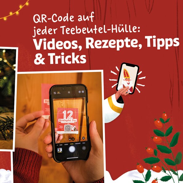 Sonnentor Tee-Adventkalender Detailansicht