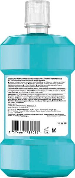 DrogerieMarkt24 - DrogerieMarkt24 Listerine Mundspülung 500ml Cool Mint - DrogerieMarkt24